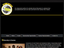 Tablet Screenshot of diversityincannes.com